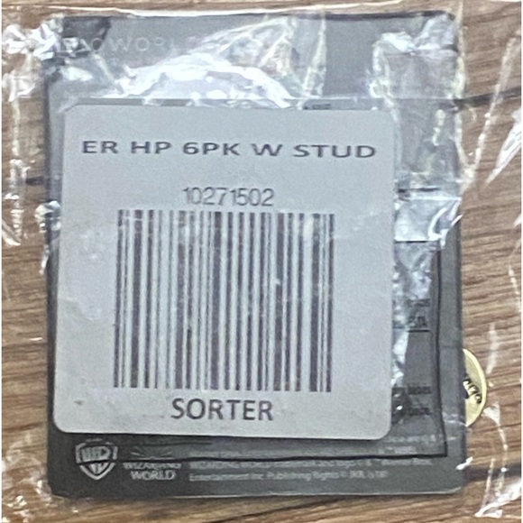 Harry Potter earrings. Brand new. Bioworld. - Picture 2 of 2